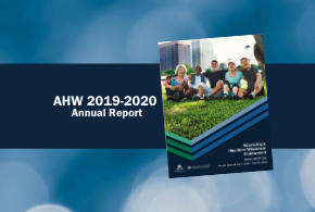 Image of AHW 2020 Annual Report Cover