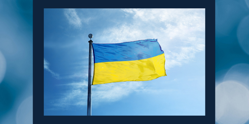 Picture of the Ukraine Flag