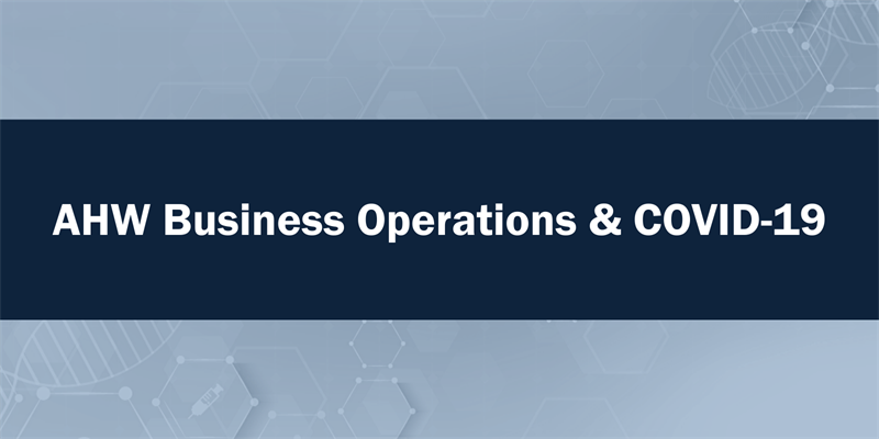 Changes to AHW business operations
