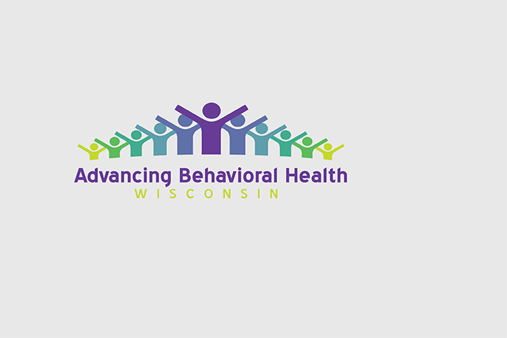 Advancing Behavioral Health Logo on Gray Background